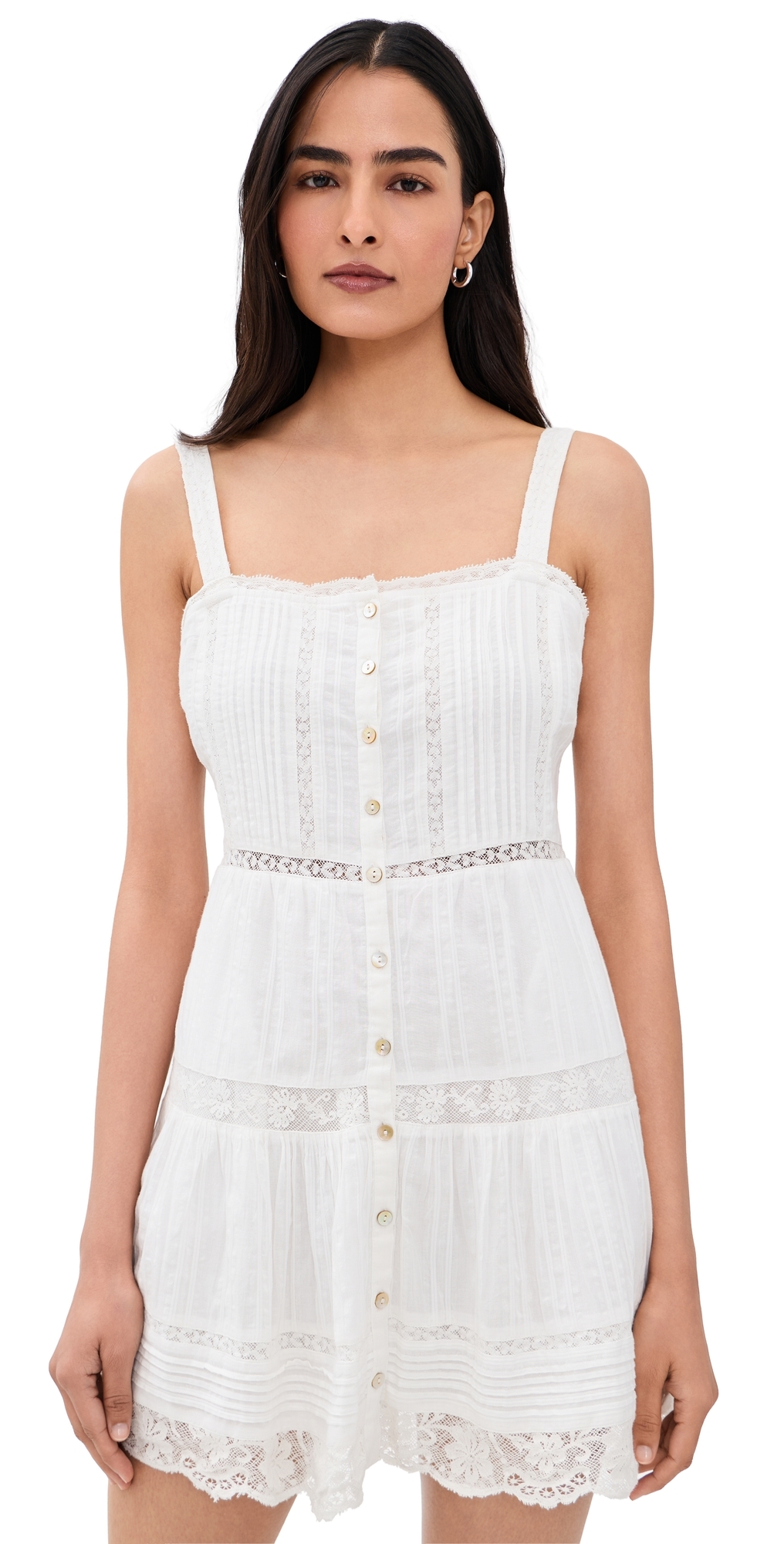 Charlize Dress Optic White