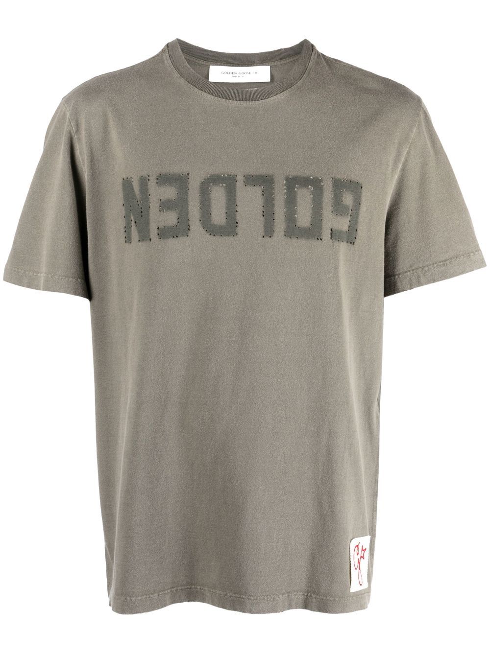 Logo print T-shirt - Green