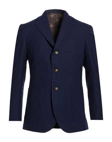 Man Blazer Navy Size 38 Wool