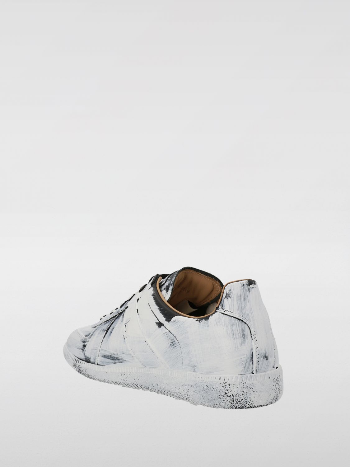 Replica painted sneakers - White