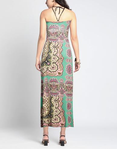 Woman Maxi dress Light green Size 4 Viscose, Elastane