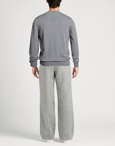 Man Sweater Grey Size 38 Virgin Wool
