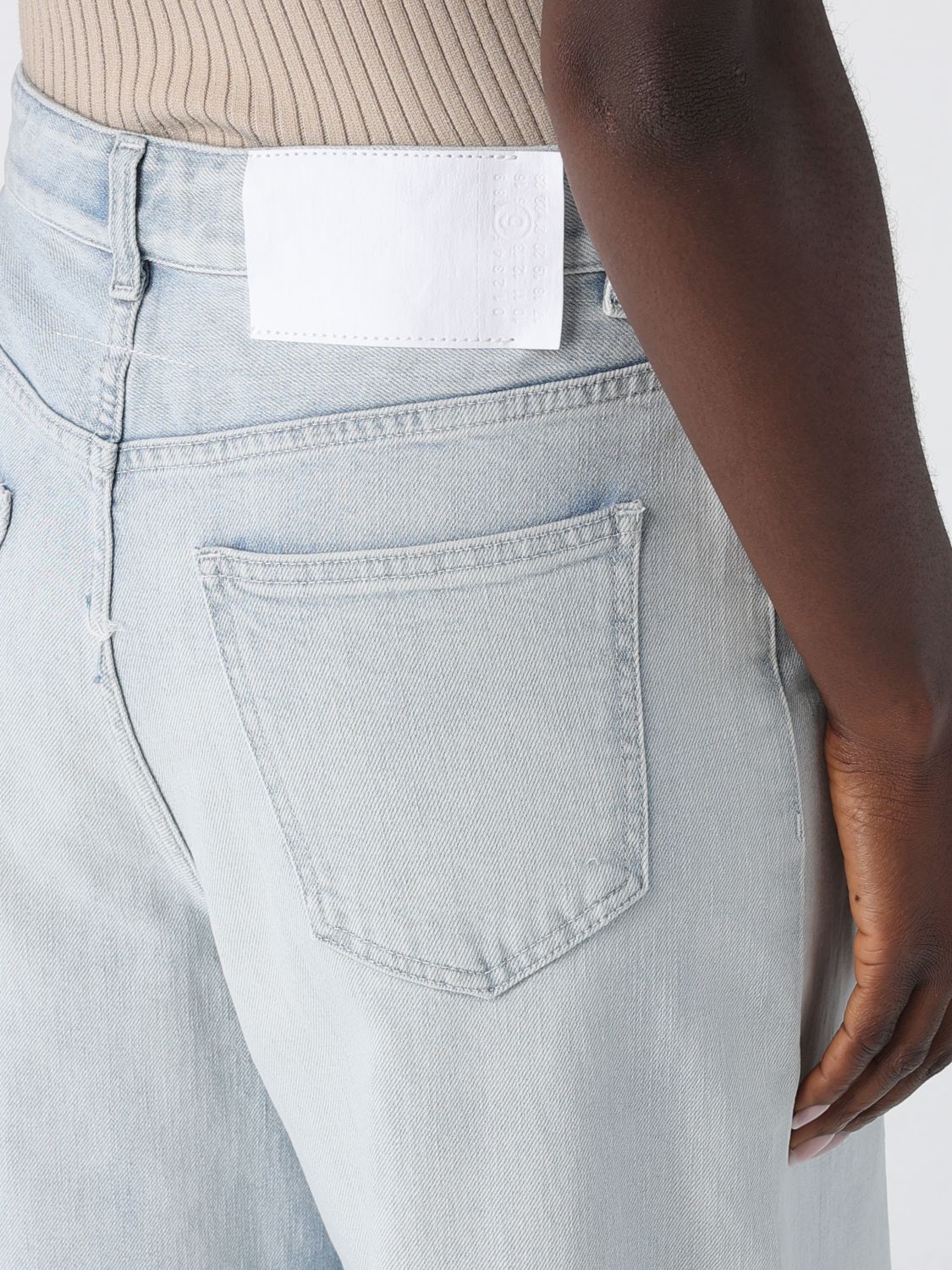 Pants Woman color Denim