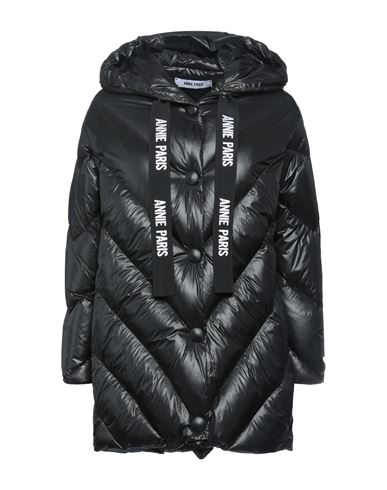 Woman Puffer Black Size 4 Polyamide