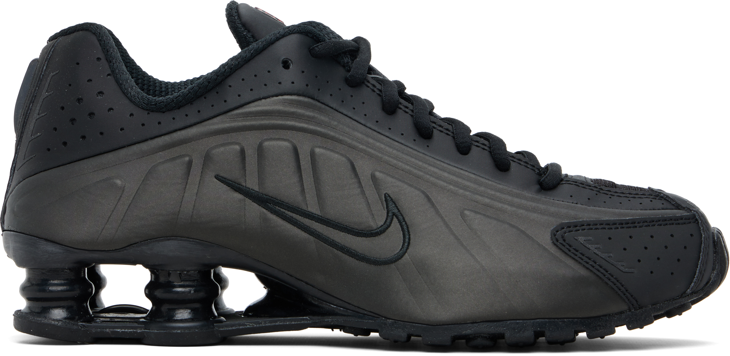 Black Shox R4 Sneakers