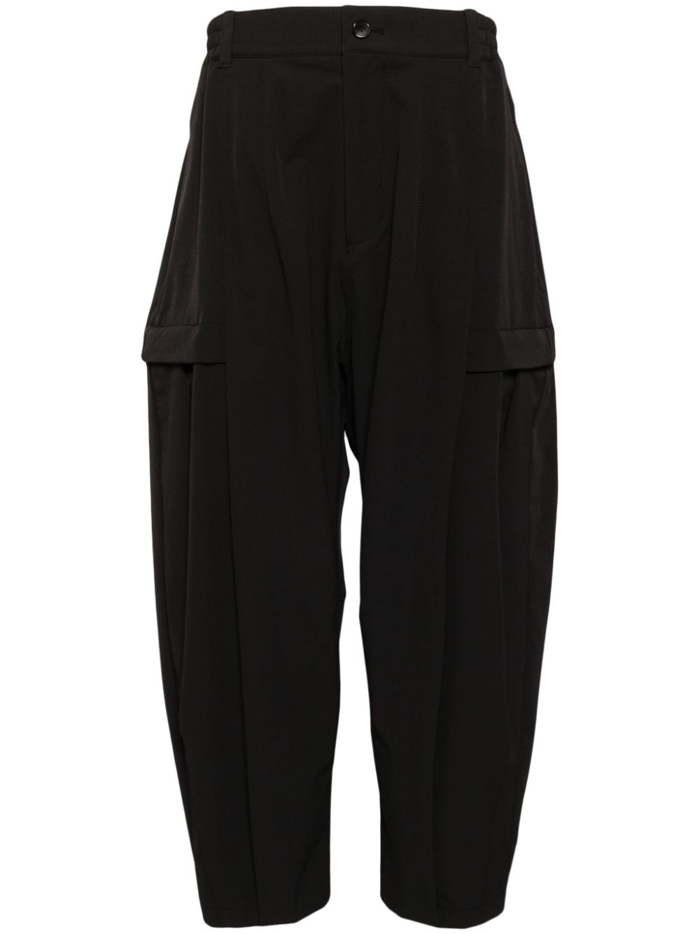 Straight-leg carpenter trousers - Black