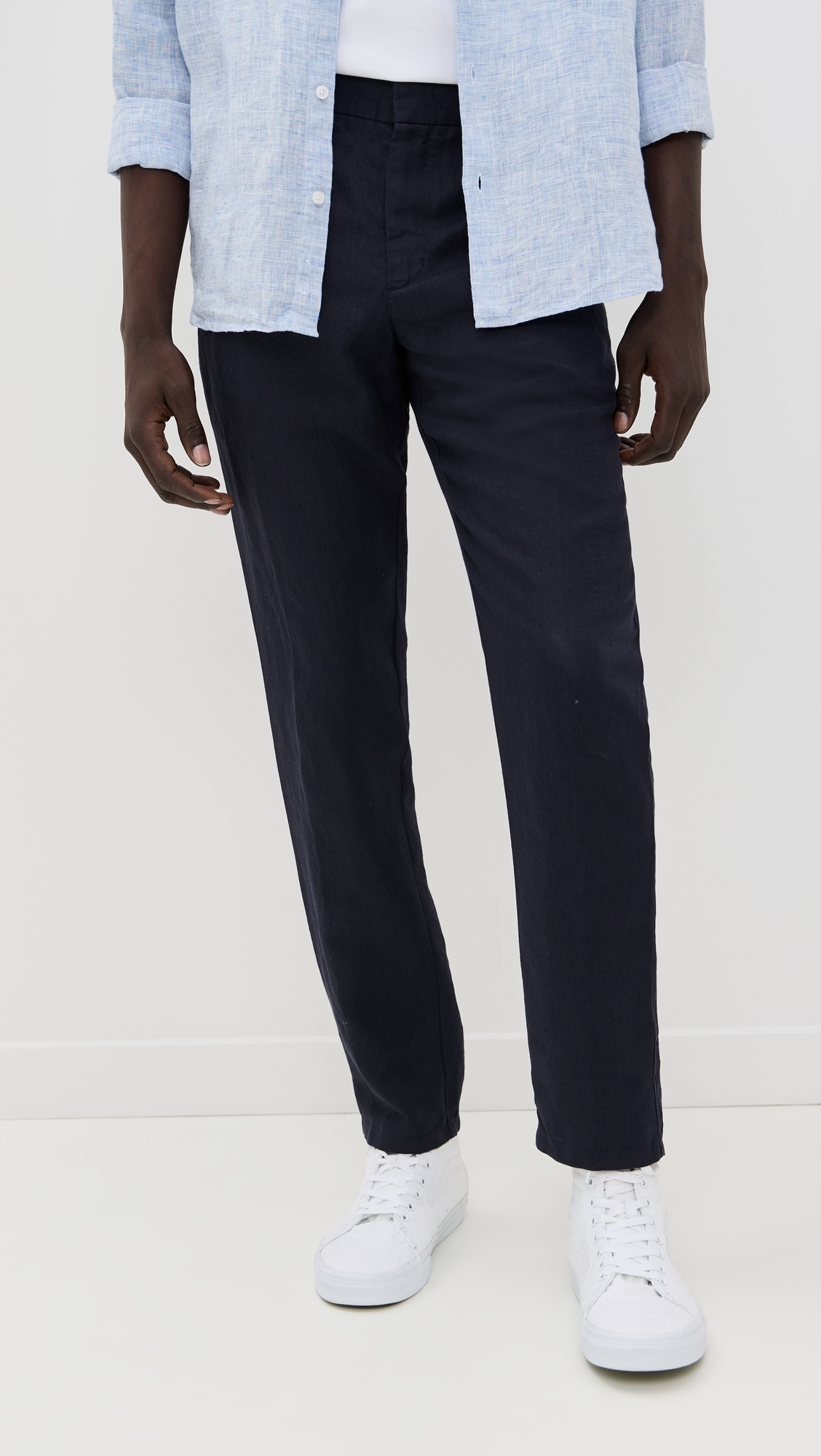 Cornell Linen Pants Night Iris II