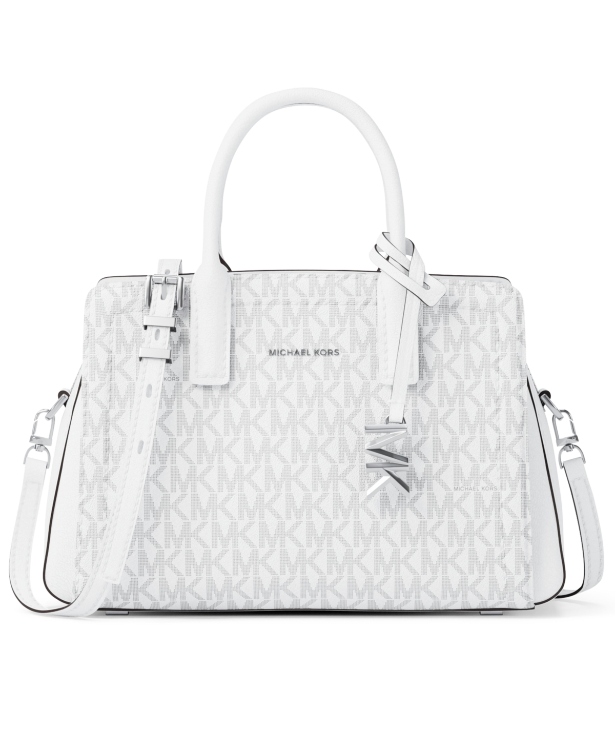 Laila Extra Small Signature Logo Crossbody Bag - Optic/Allum