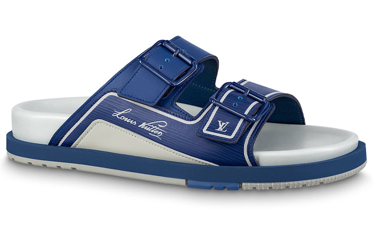 LV Trainer Sandals 'Navy'