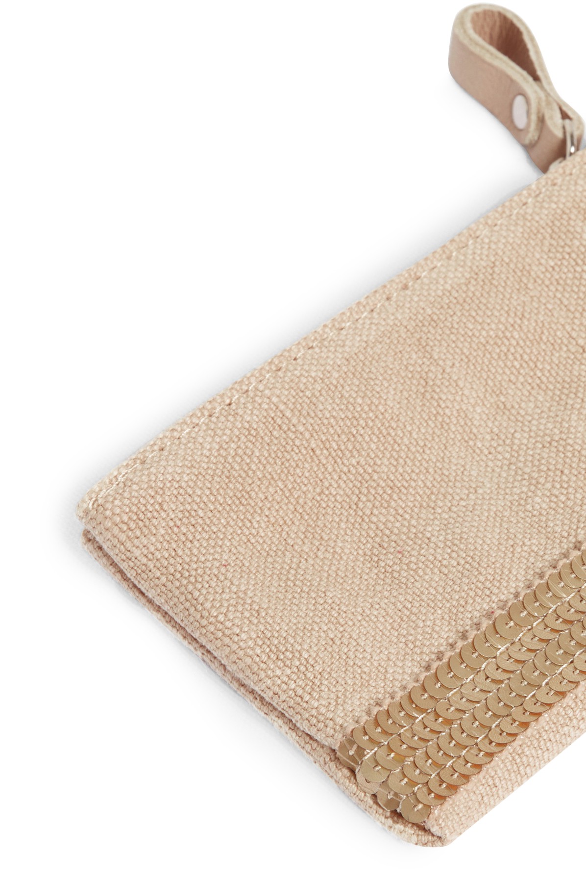 Zipped clutch