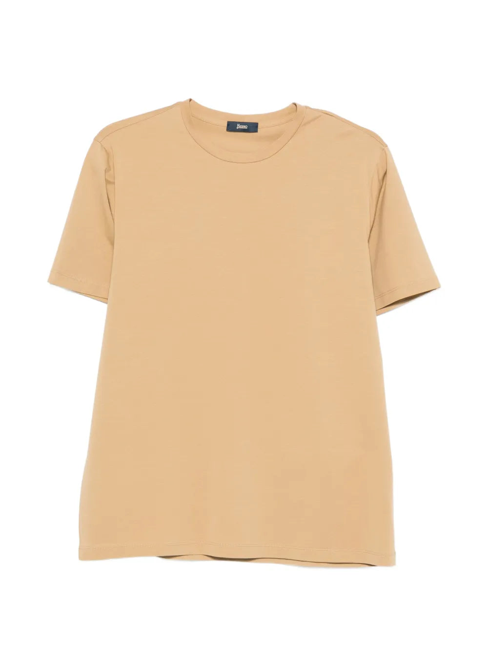 Cotton Jersey T-Shirt — Beige