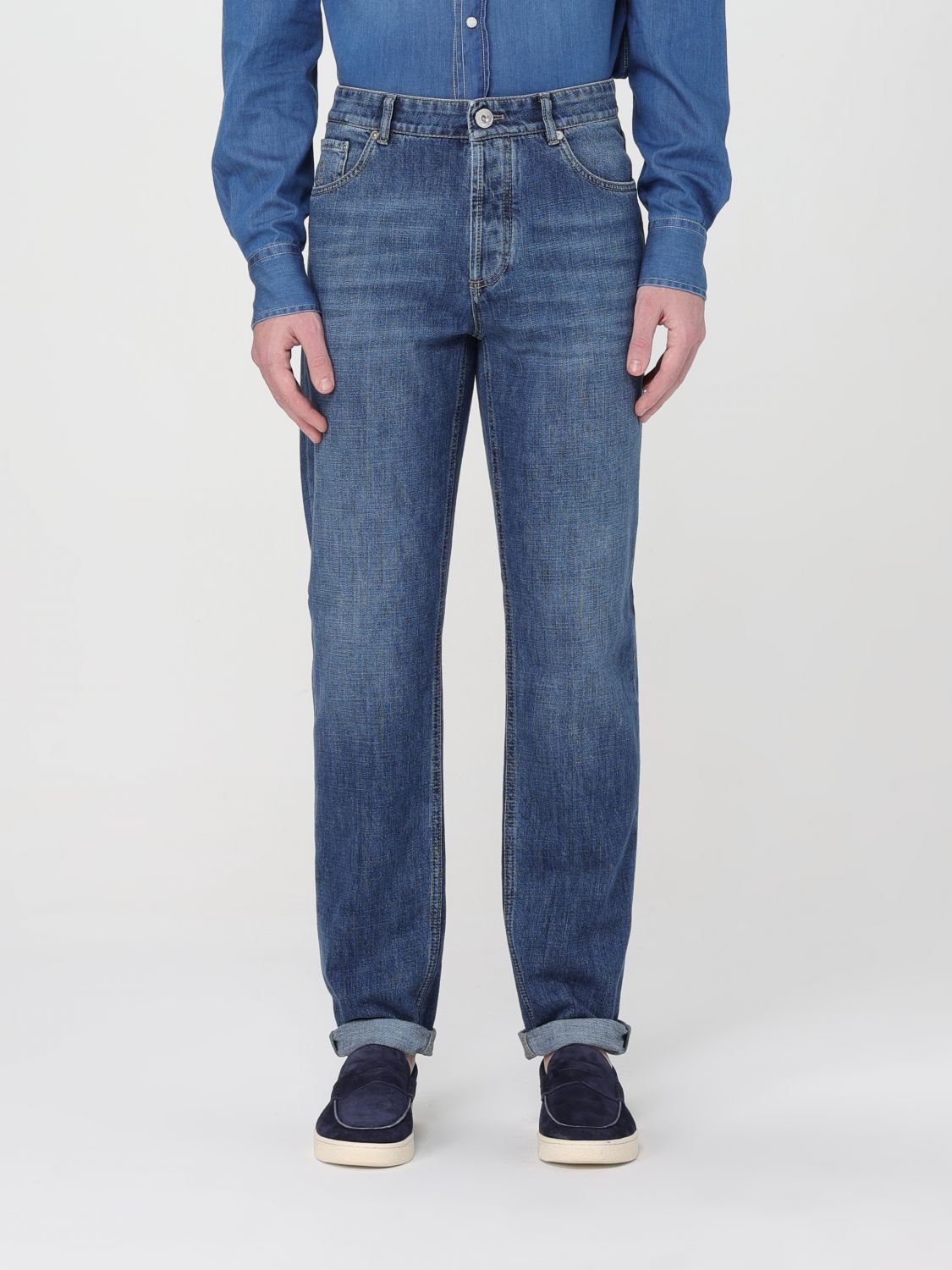 Jeans Men color Blue 1