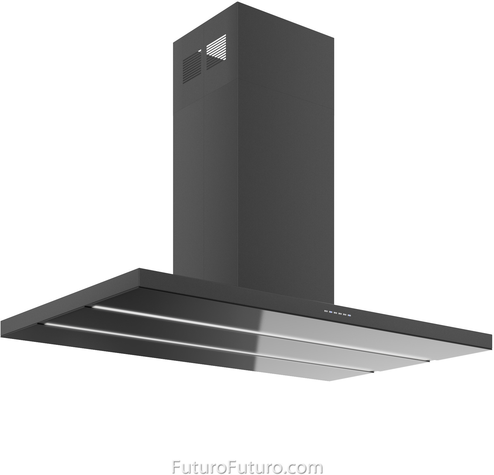 Futuro Futuro 48" Chimney Style Range Hood IS48VIALEBLK
