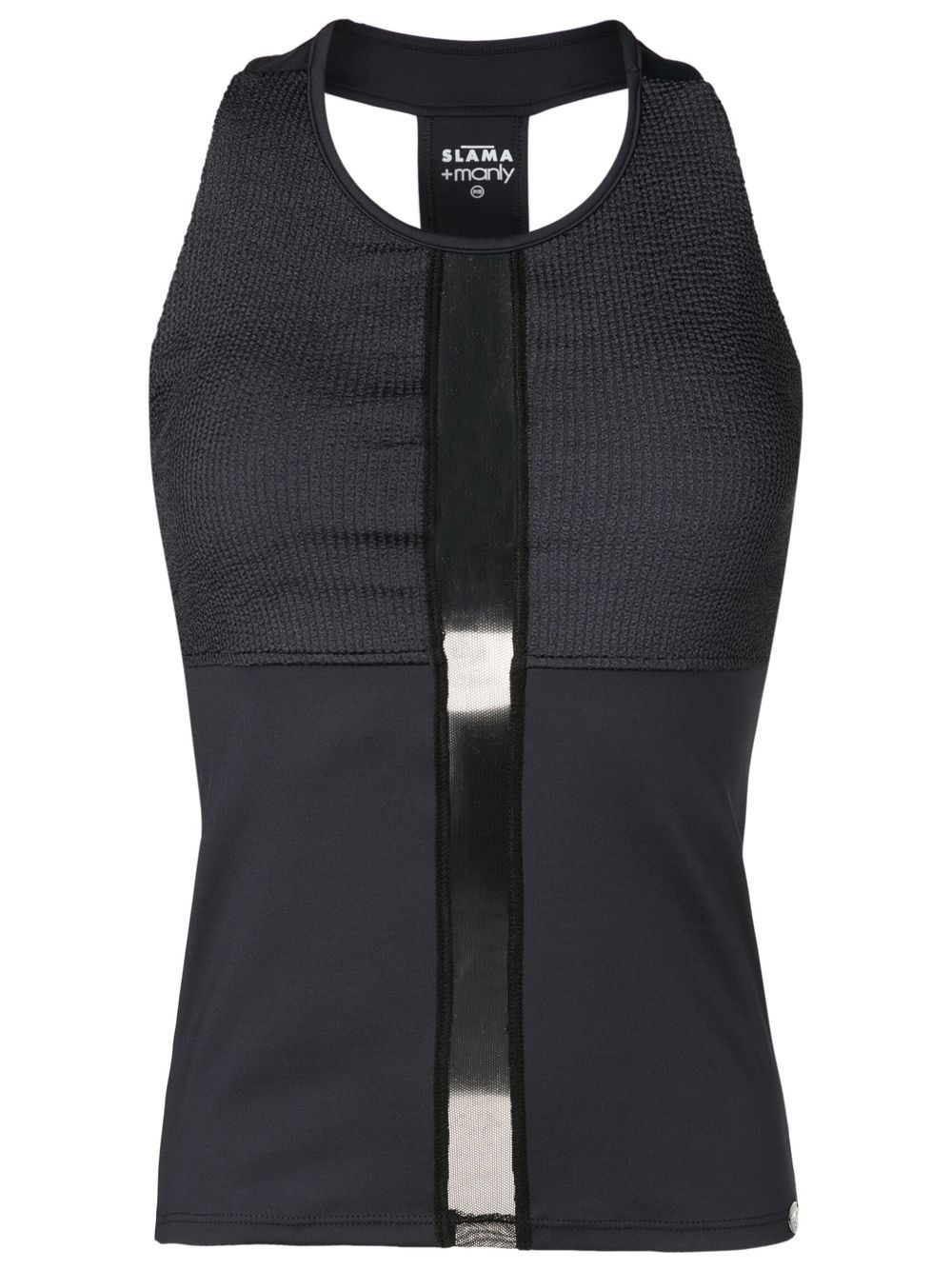 SLAMA GYM + MANLY performance tank top - Black