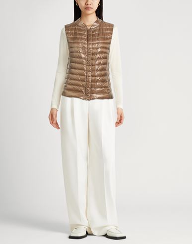 Iconico Woman Vest Camel Size 10 Polyamide