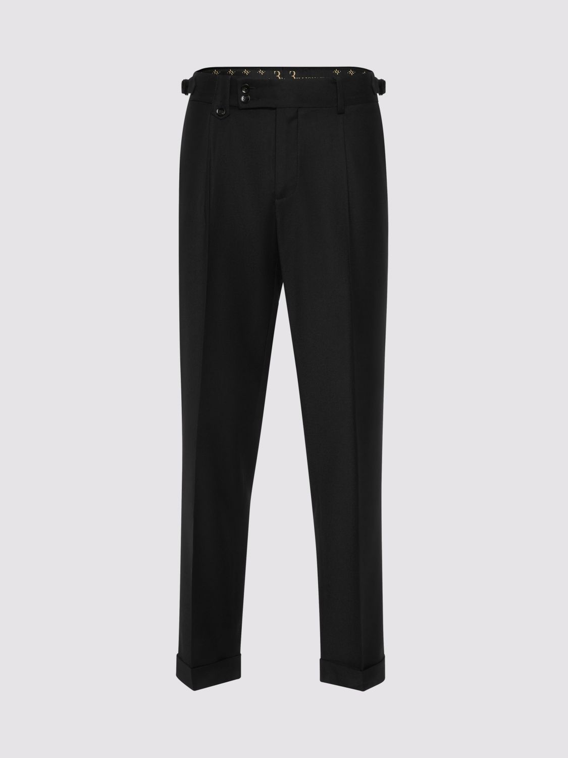 Wool trousers - Black