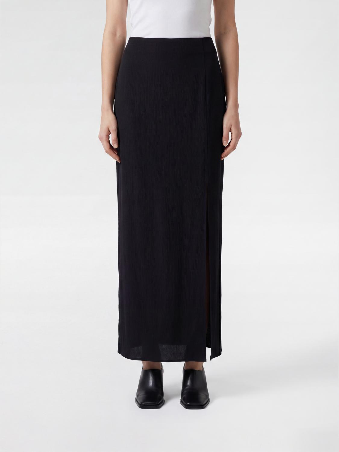 Skirt Woman color Black