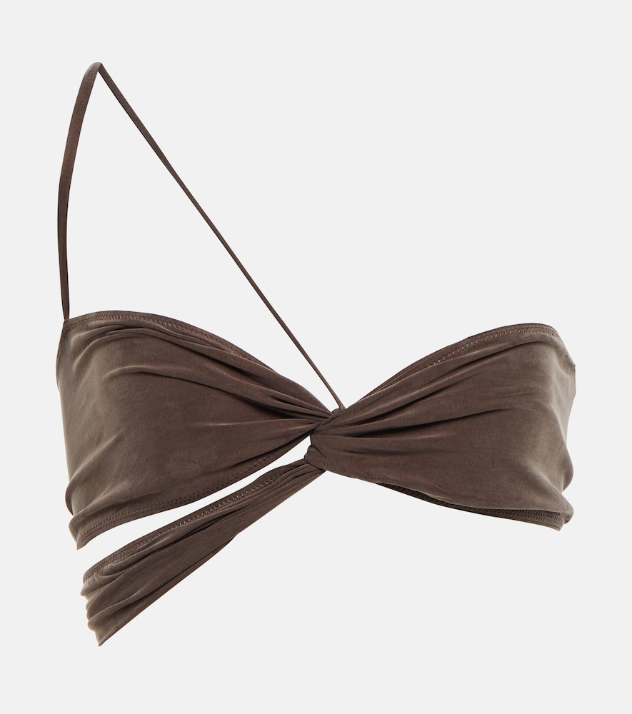 Jacquemus Le Bandeau Espelho bra top