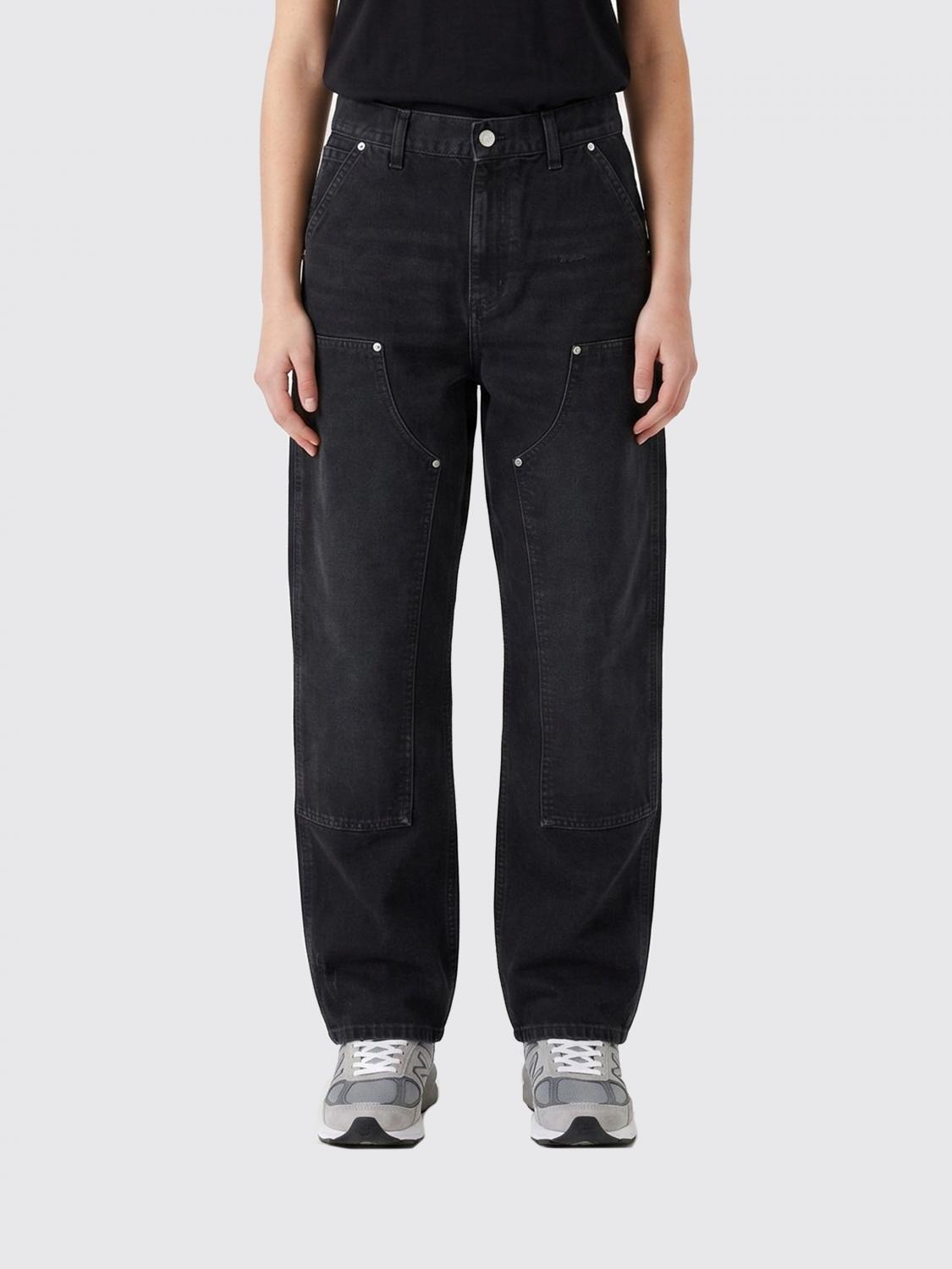 Jeans Woman color Black