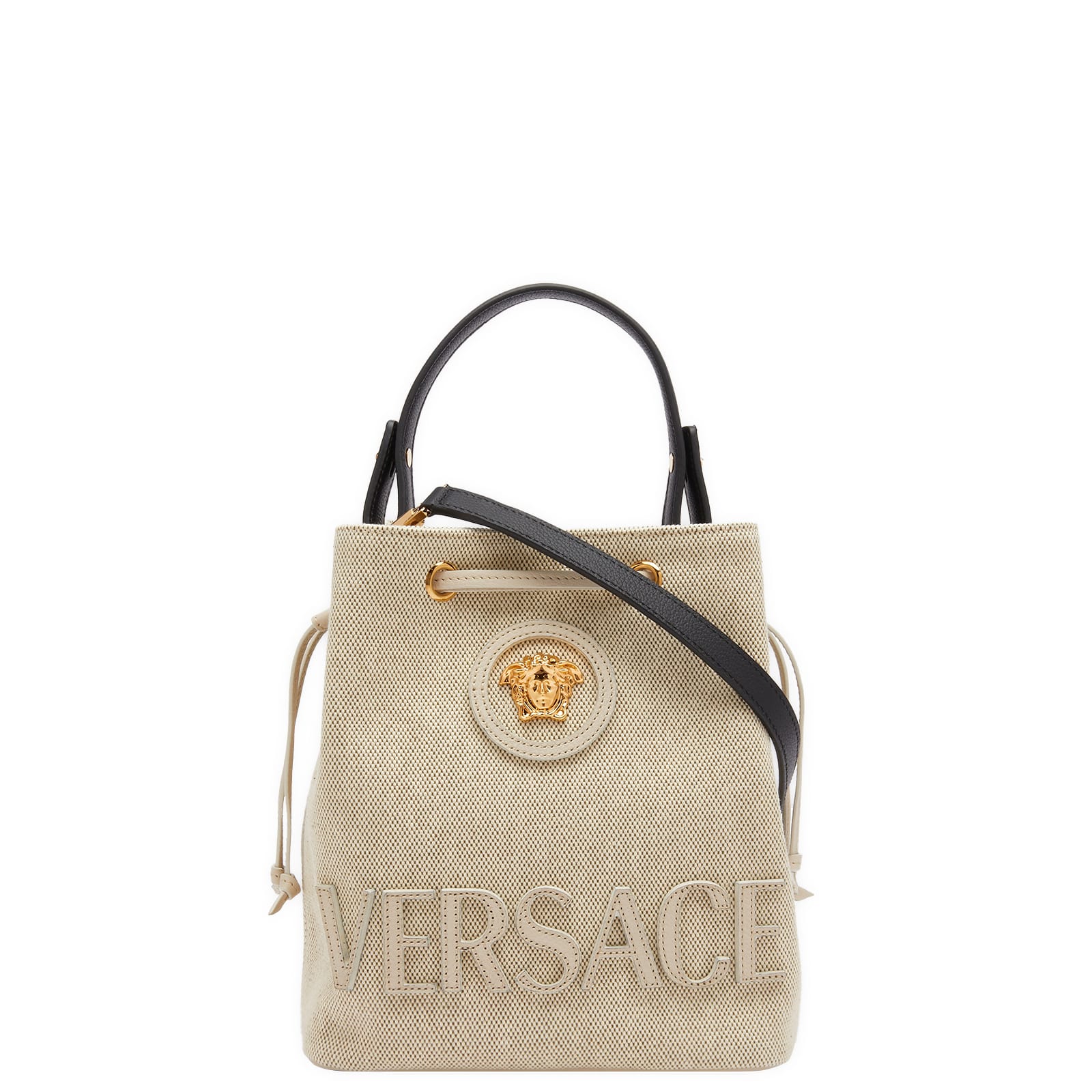 Women's Bucket Bag in Beige 
