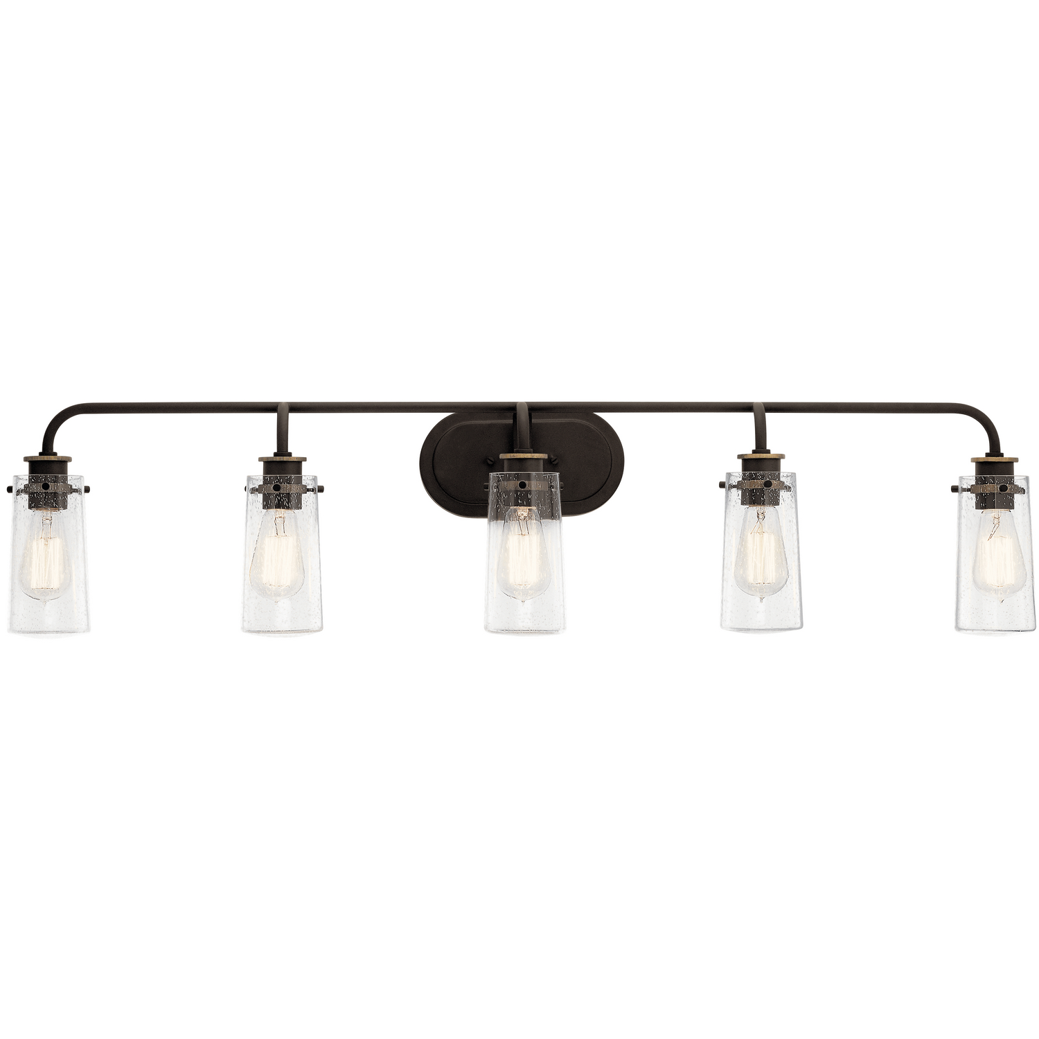 Braelyn 5-Light 44" Bathroom Vanity Light in Olde Bronze