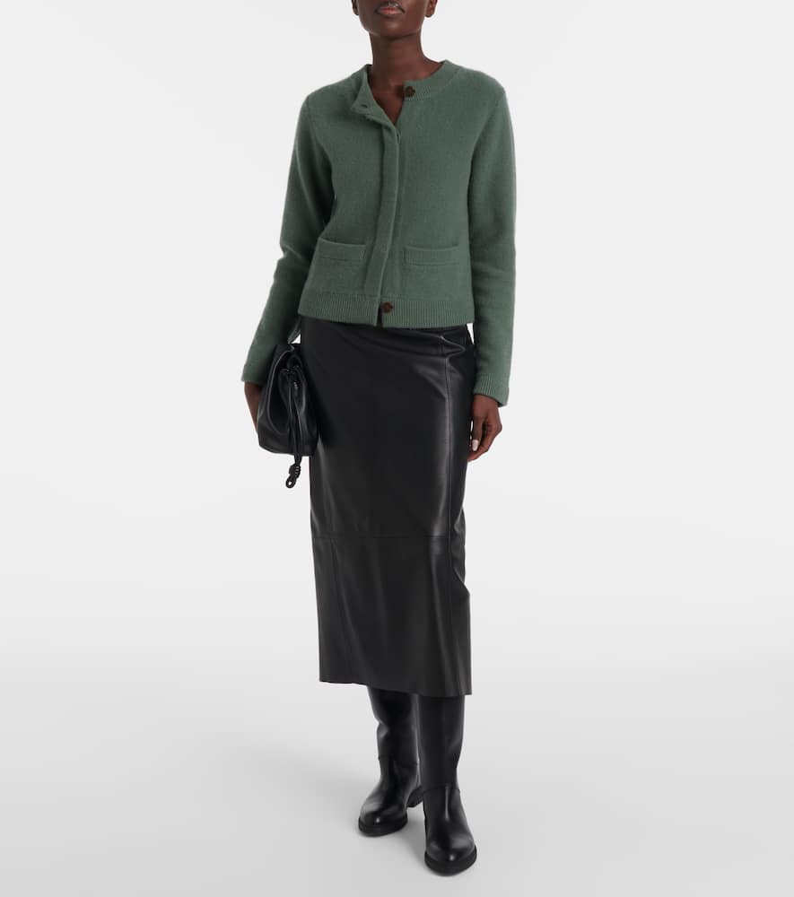 Shrunken Boiled knitted jacket