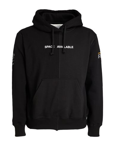 Man Sweatshirt Black Size L Cotton