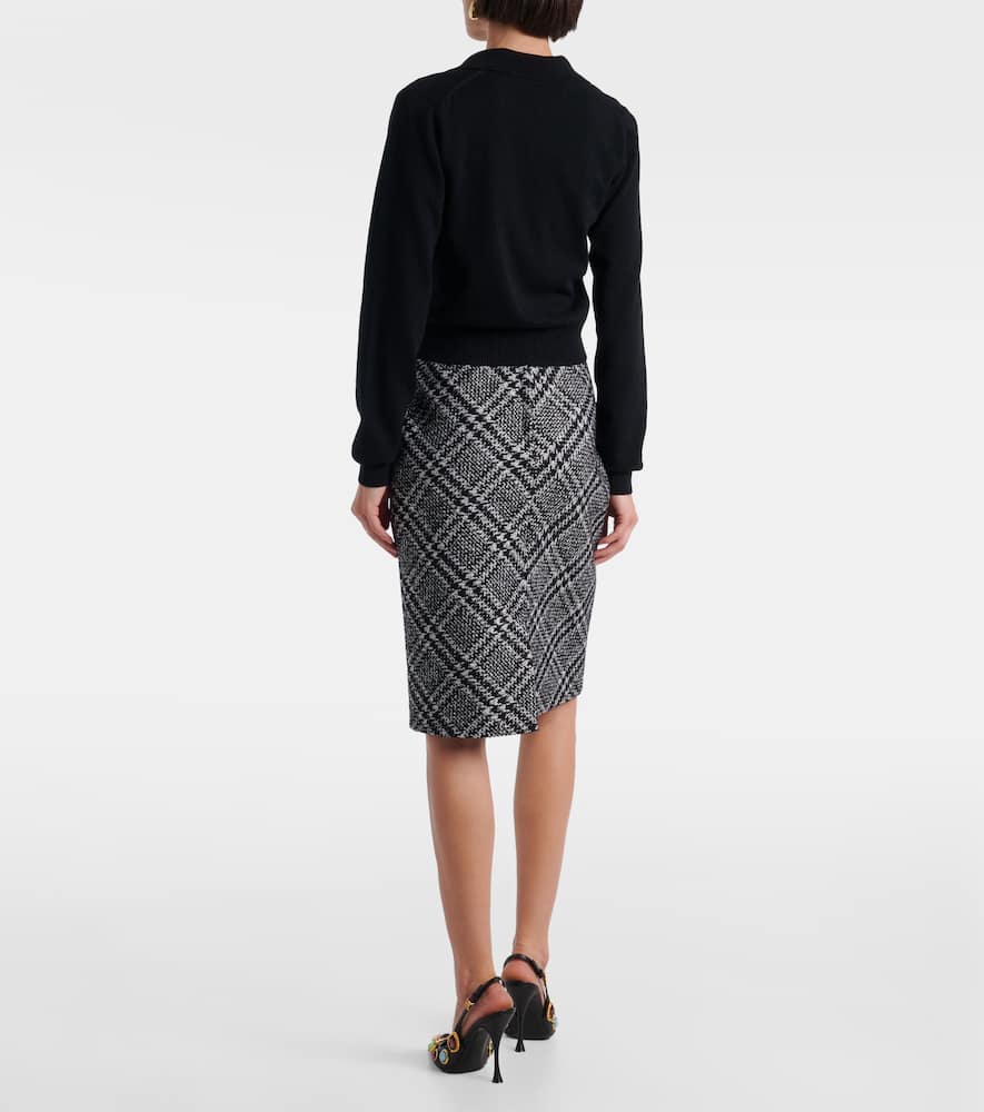 Cashmere polo sweater