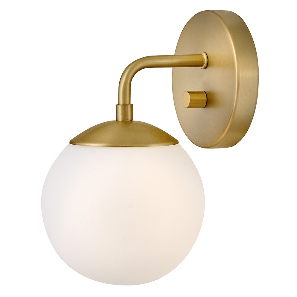 Lacquered Brass LED Wall Sconce from the Julep Collection
