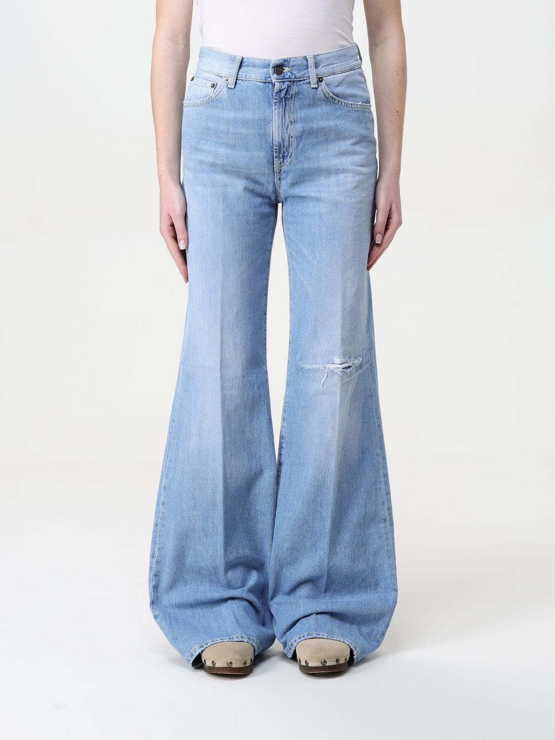 Jeans Woman color Black