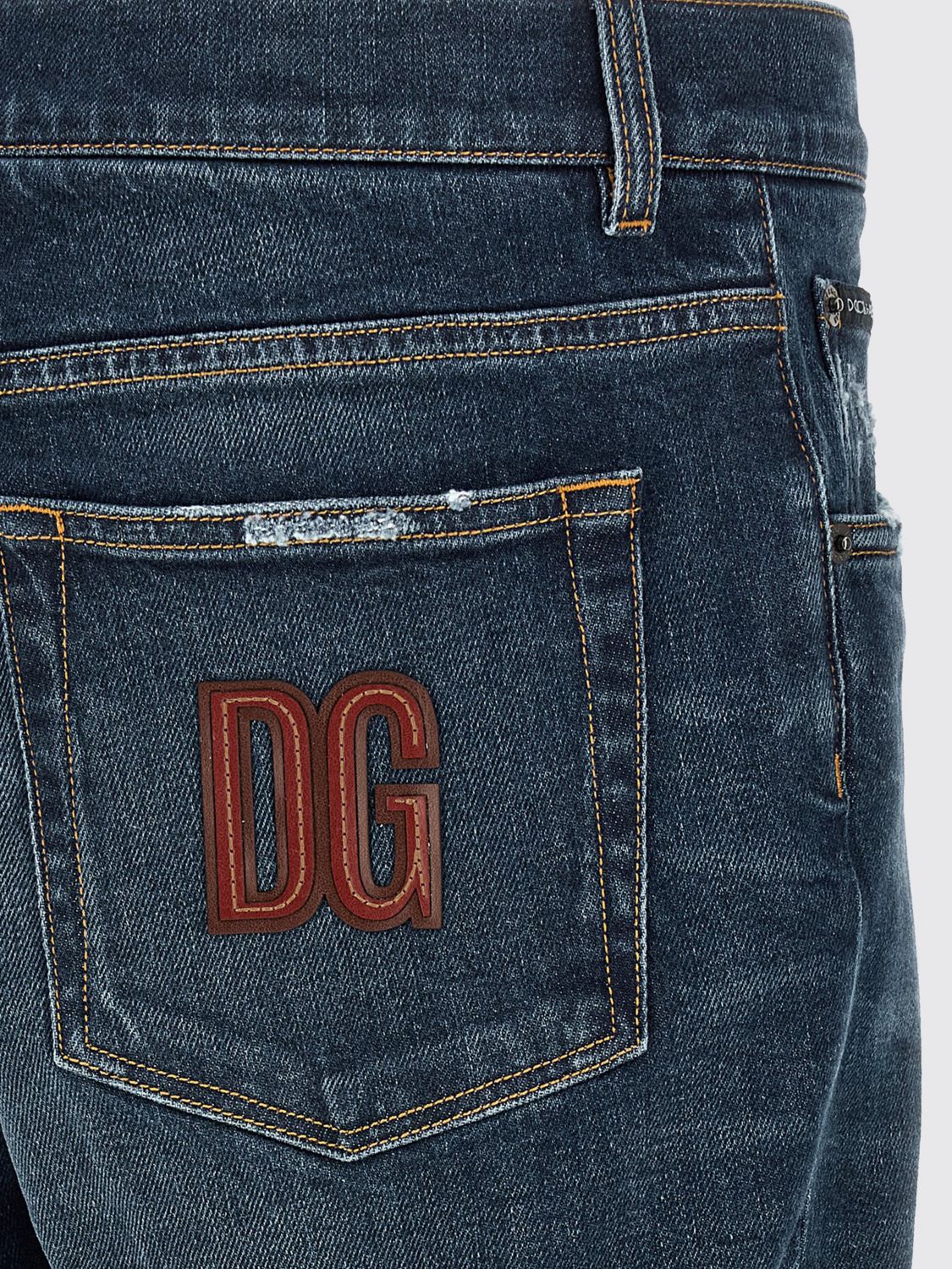 Slim Fit Jeans in Dark Blue
