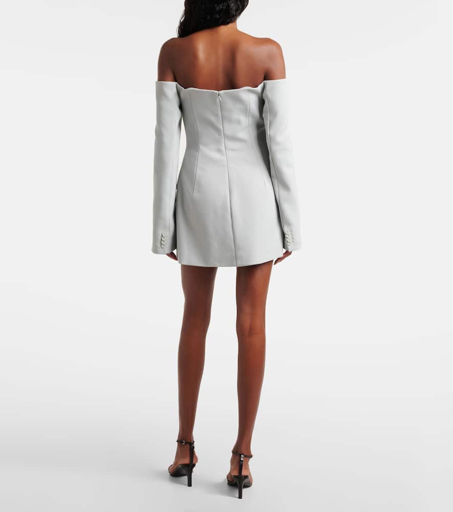 Sandrine off-shoulder minidress