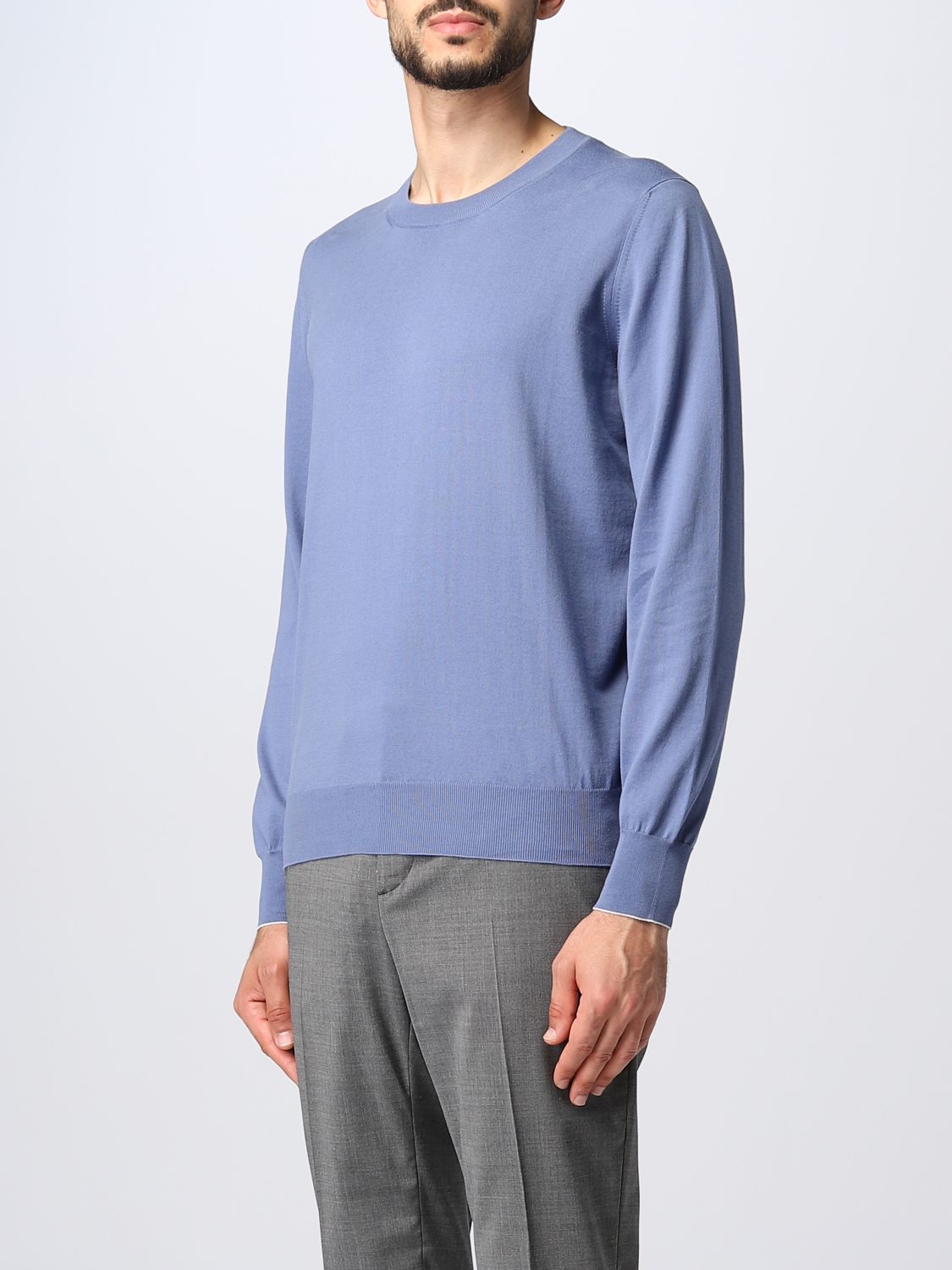Sweater Men color Blue