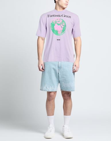 Man T-shirt Lilac