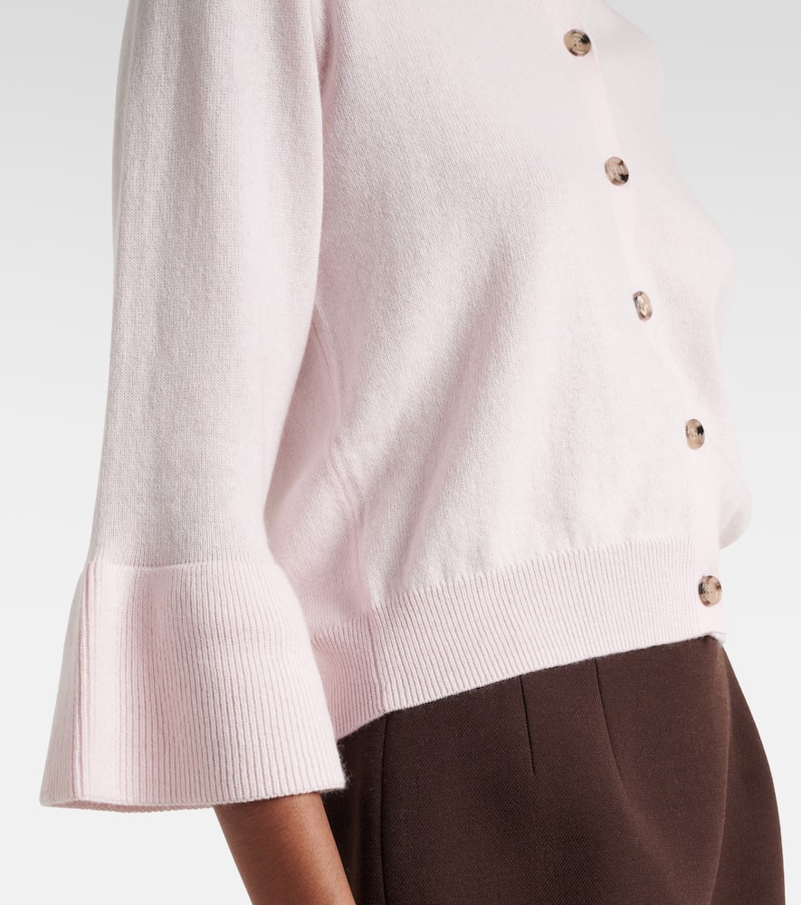 Cotton and cashmere cardigan