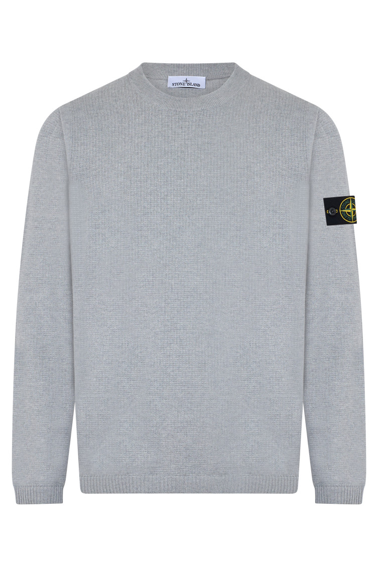 Grey Crew Neck Sweater
