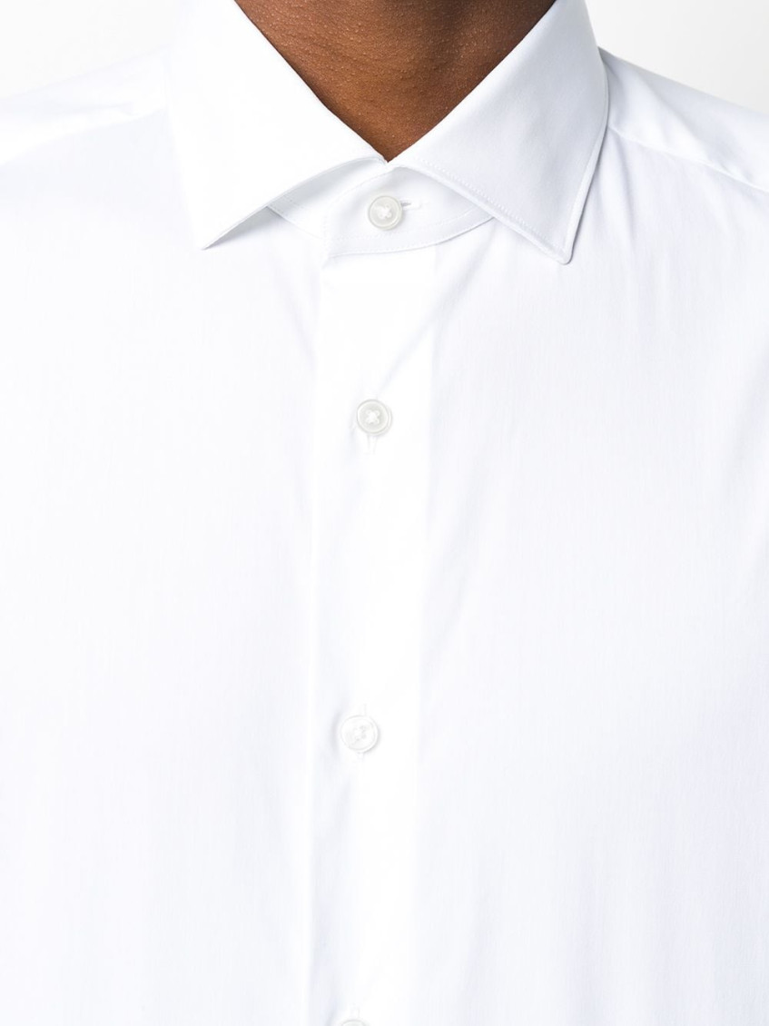 White Slim-fit Shirt