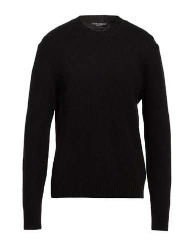 Man Sweater Black Size 42 Virgin Wool, Polyamide