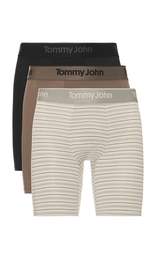 Tommy John Second Skin Modal 6' Boxer Briefs in Multi. - M also in