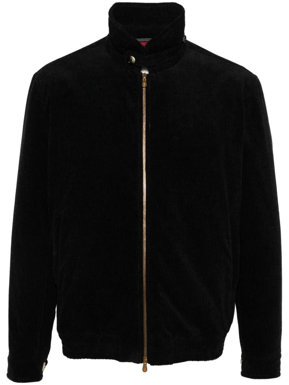 Cotton-Cashmere Corduroy Jacket — Black