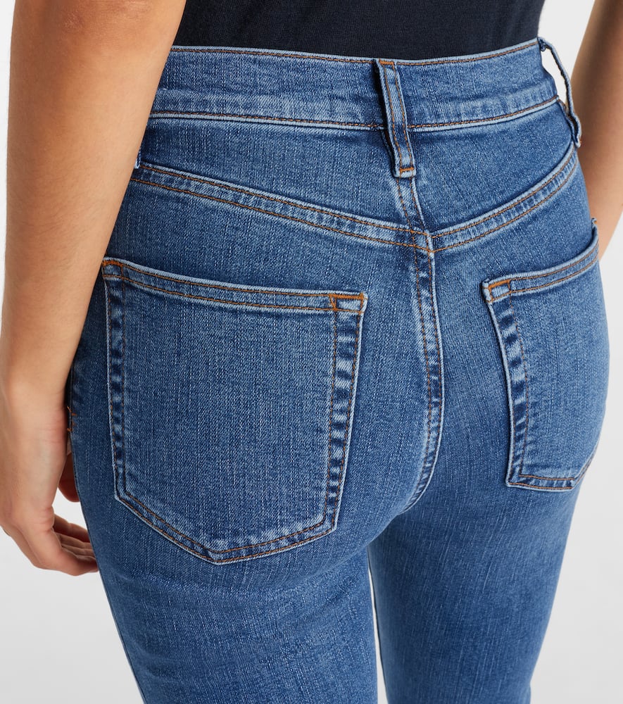 Pencil high-rise slim jeans