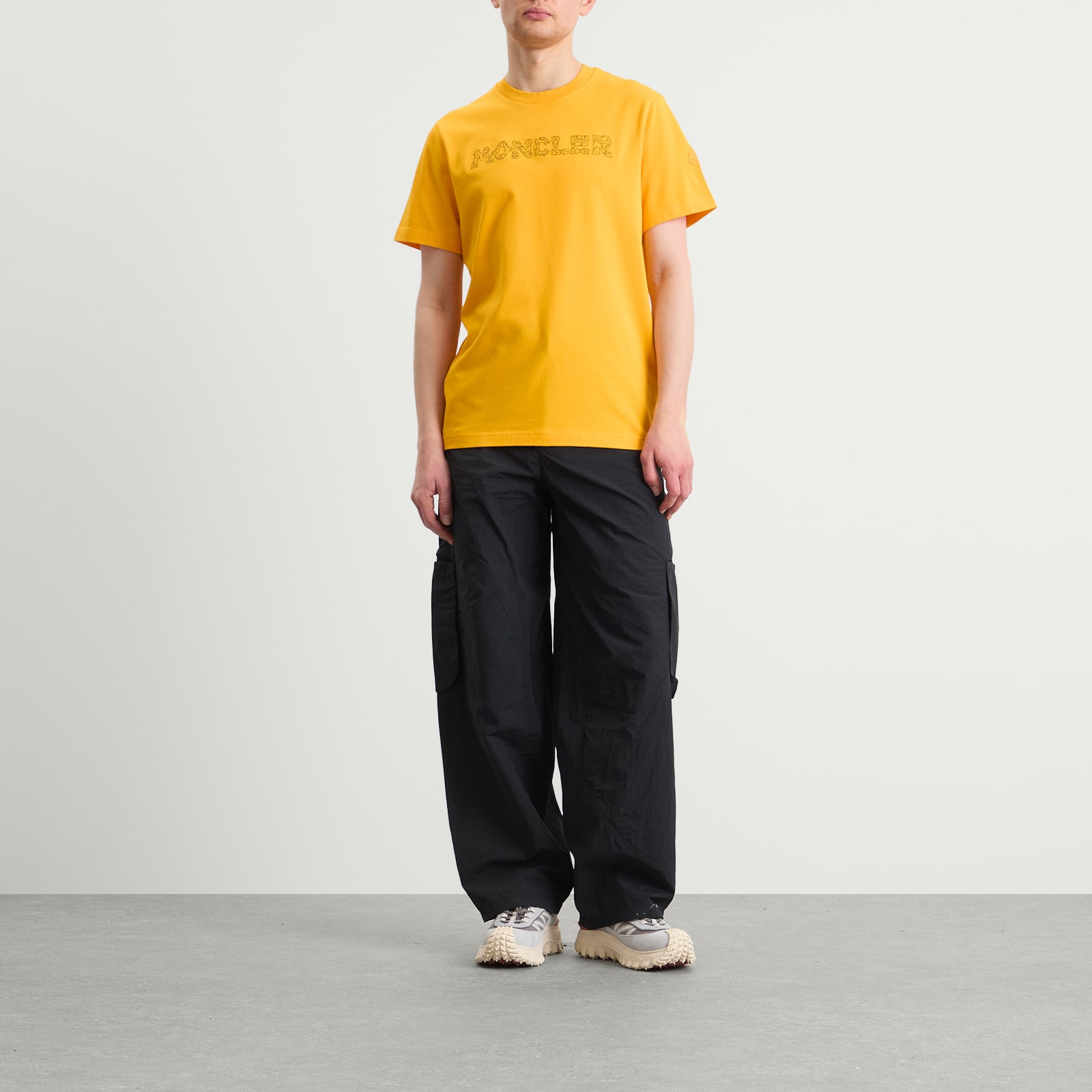 Men's Sketch Logo T-Shirt in Yellow