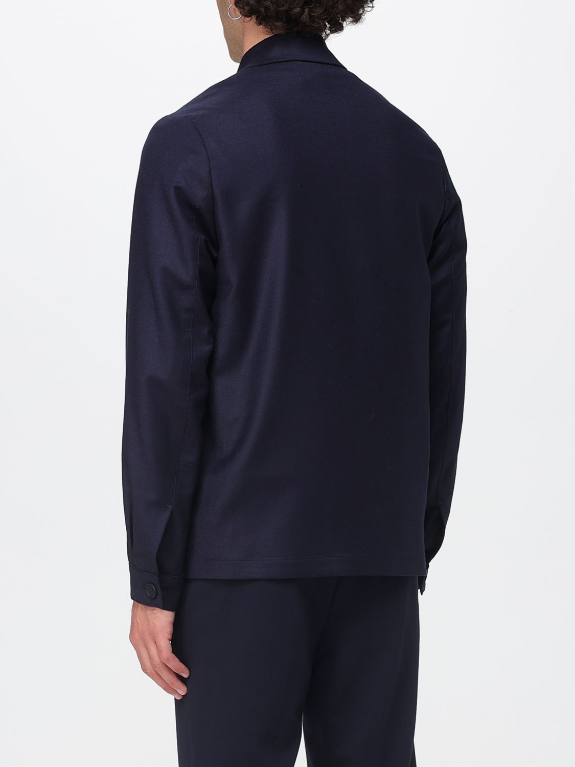 Jacket Men color Blue