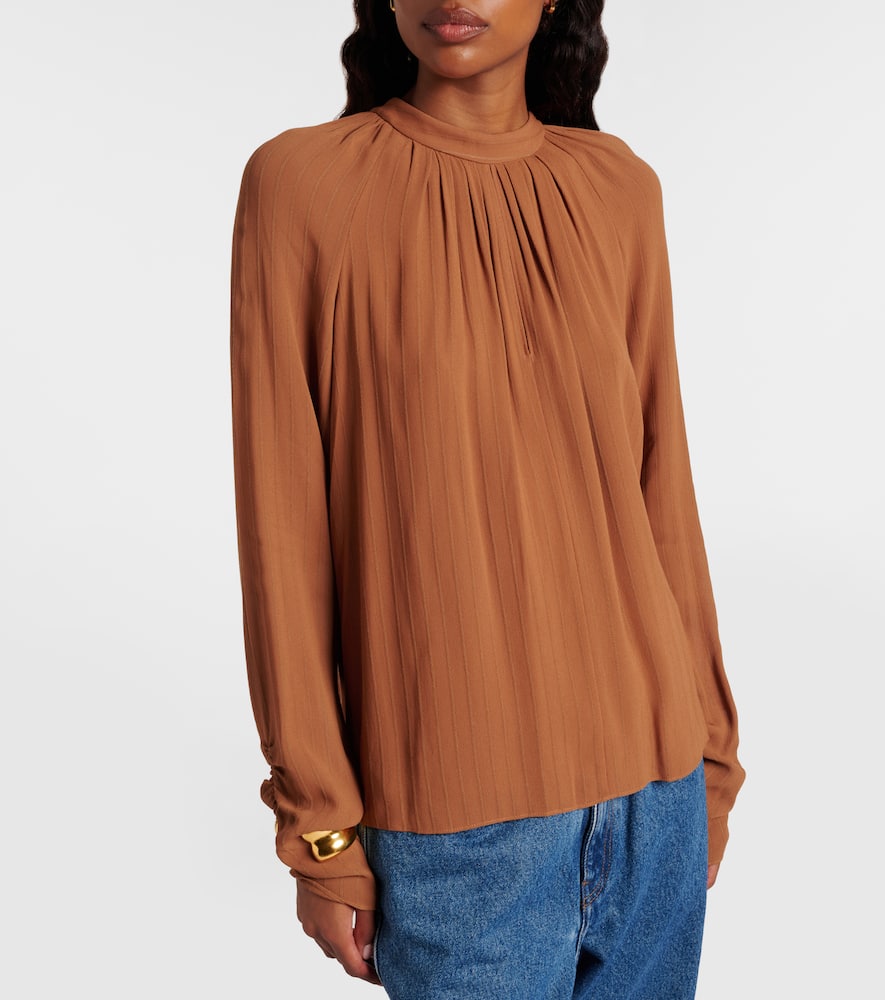 Garcia draped blouse