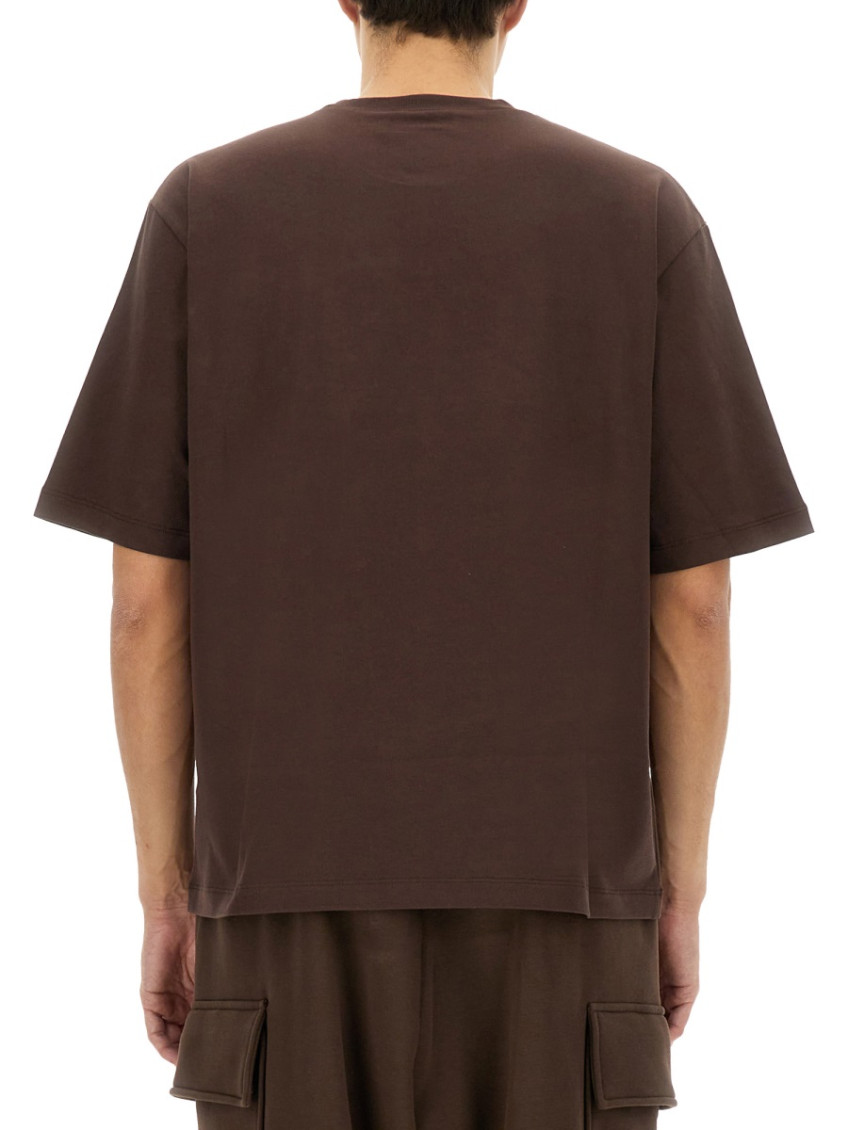 Logo Embossed Crewneck T-shirt