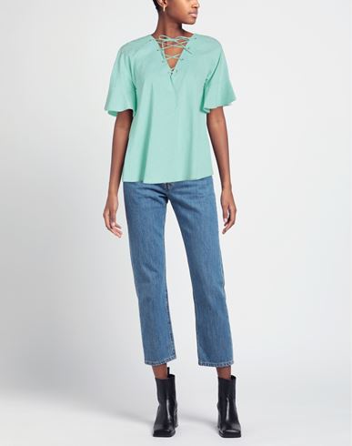 Woman Top Turquoise