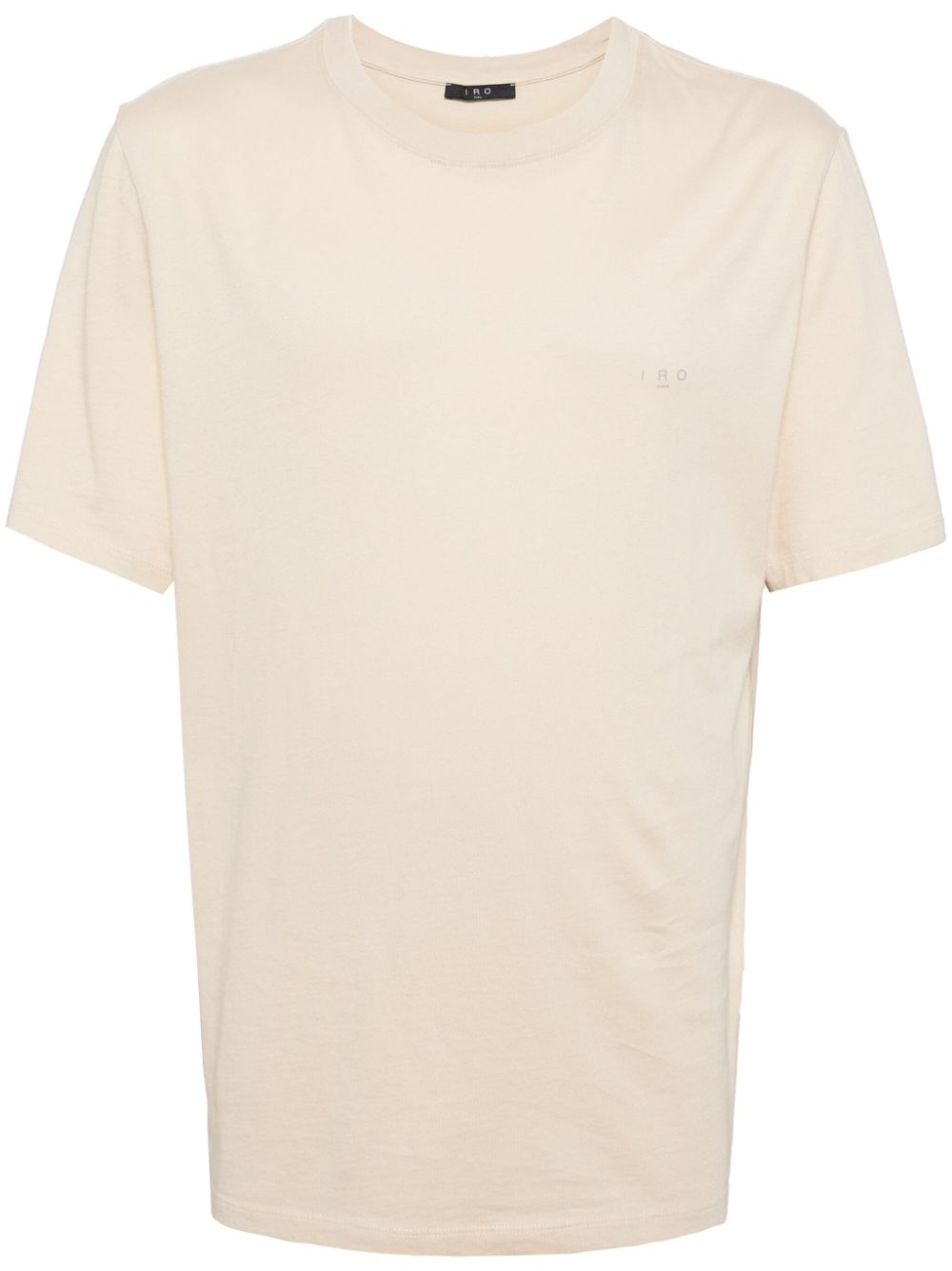 Logo-print cotton T-shirt - Neutrals