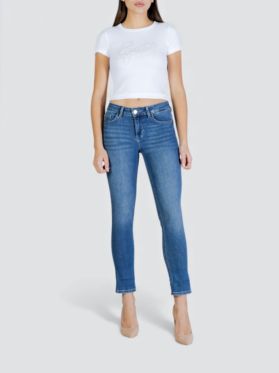 Jeans Woman color Black