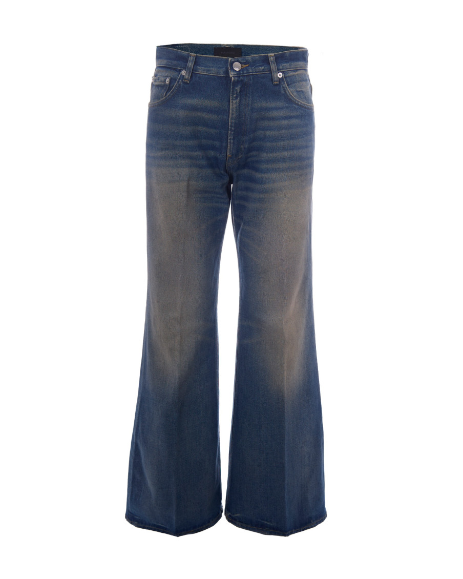 Clara Mid Rise Relaxed Jeans in Jane Blue
