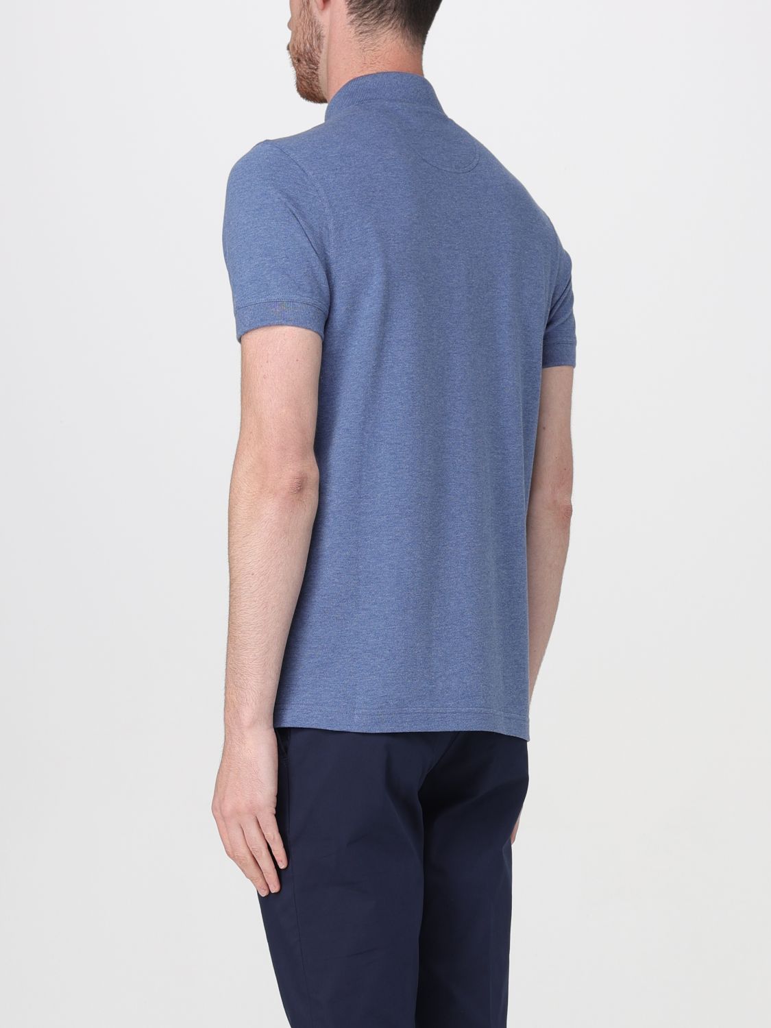 Polo Shirt Men color Blue